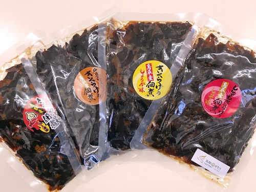 「鳥取県産」きくらげの佃煮4種セット