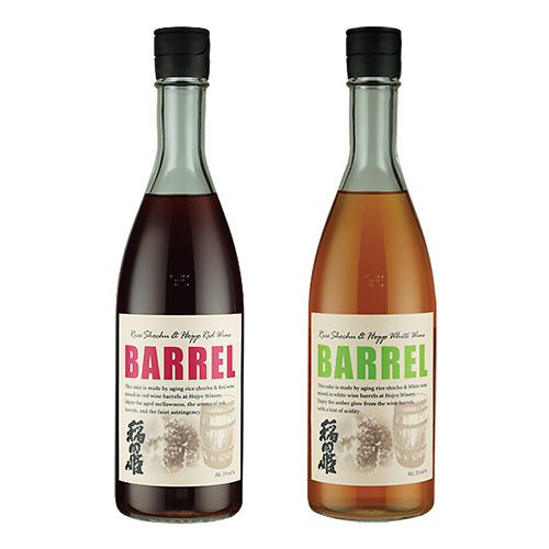 稲田姫　BARREL赤・白2本セット（ギフト箱入）720ml×2本